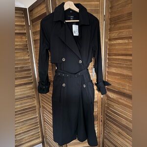 Black lightweight coat